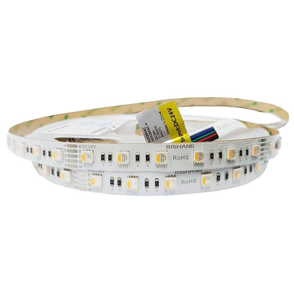 Светодиодная лента 5050-60-IP20-RGB/WW-12-24 RD0260AC-A RGB/2700K (17048)