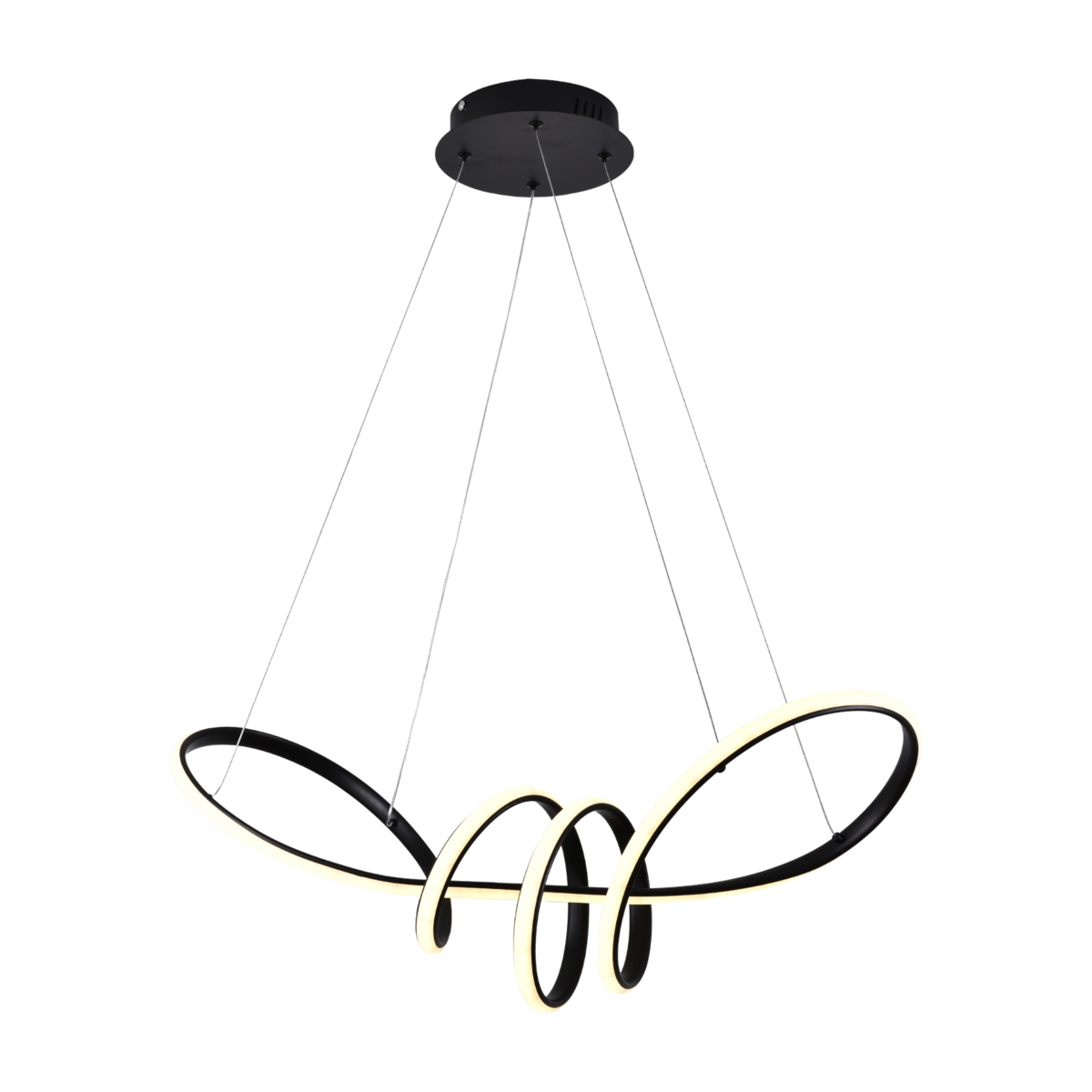 Люстра подвесная светодиодная Light House SRS-19627 BK 70W Черный