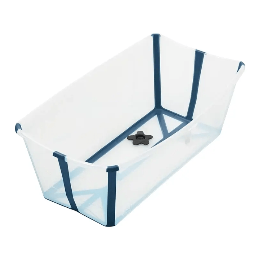 Ванночка складная Stokke Flexi Bath Прозрачный с синим (143555)