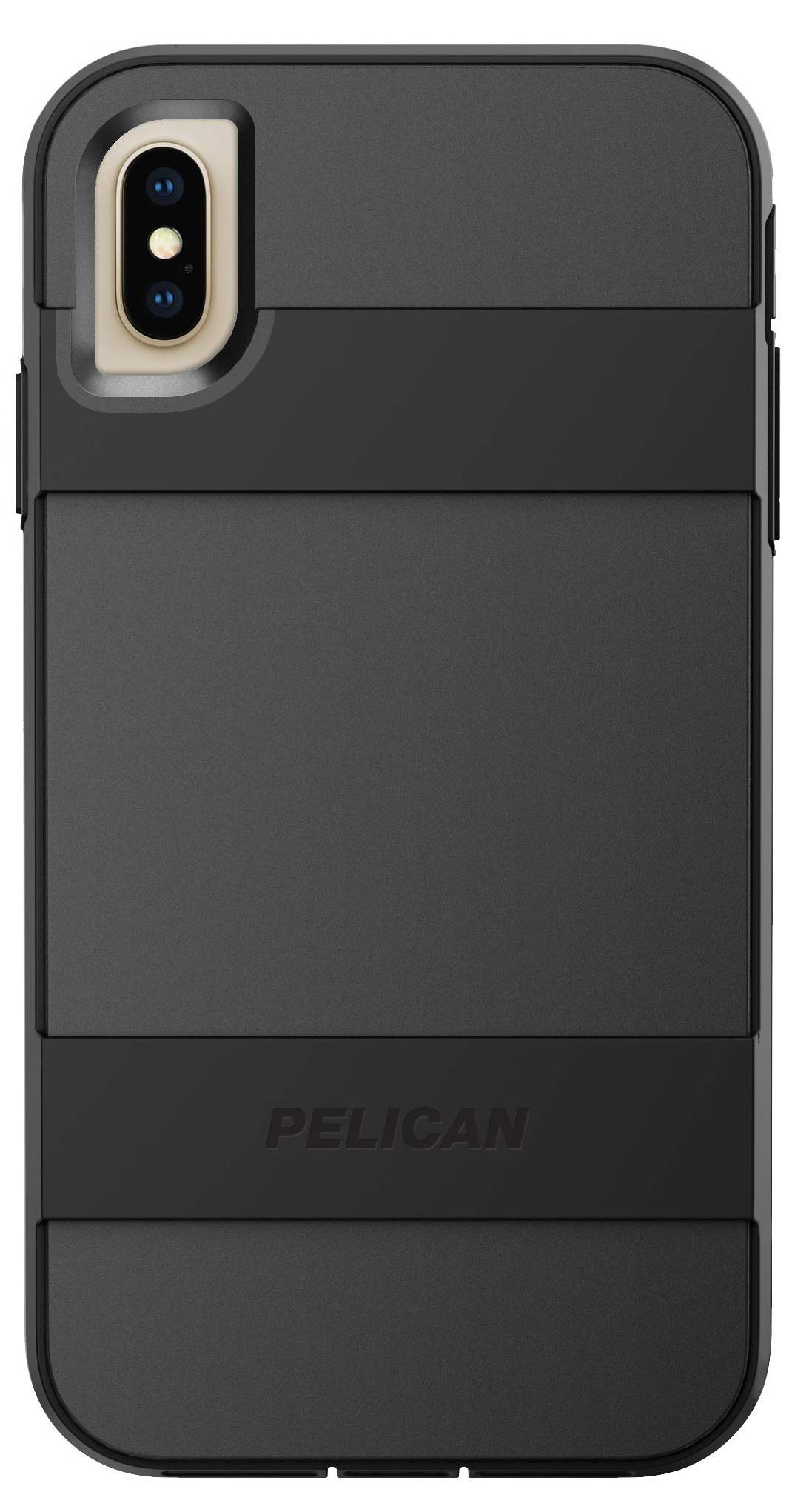 Чехол противоударный милитари Pelican Voyager для iPhone XS Max (6.5") Black - фото 12