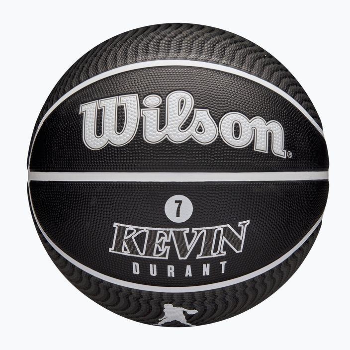 Мяч баскетбольный Wilson NBA PLAYER ICON OUTDOOR BSKT DURANT B р. 7 Черный (WZ4006001XB7 7)