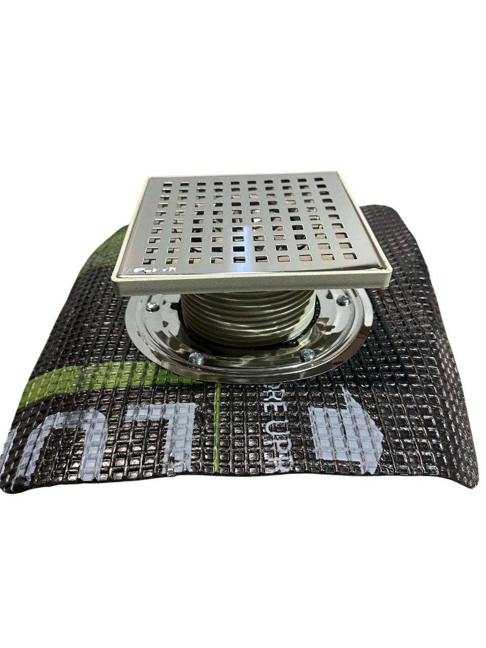 Трап двокорпусний з притискним фланцем MAXIFLOW 15х15 вертикальний (5061.MА050.15К)