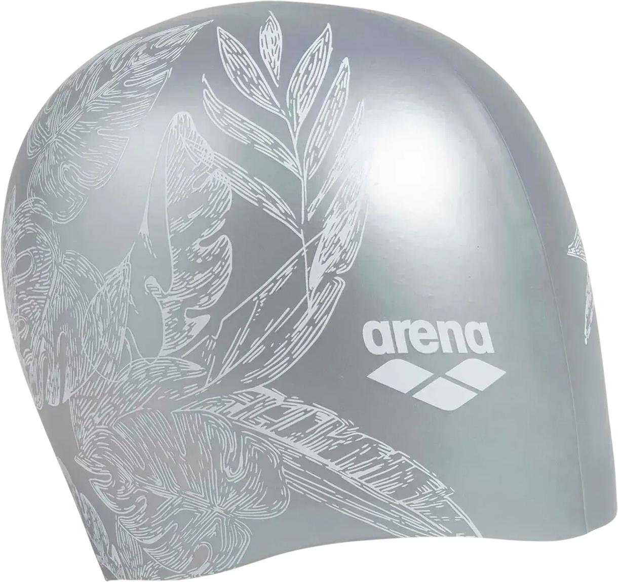 Шапочка для плавання жіноча Arena SIRENE Срібно-білий (91440-209)