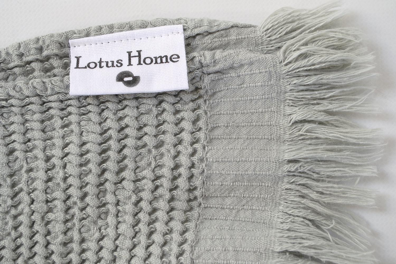 Рушник Lotus Home Rius 300 г/кв. м 50x100 см Світло-сірий (svt-2000022333139) - фото 3