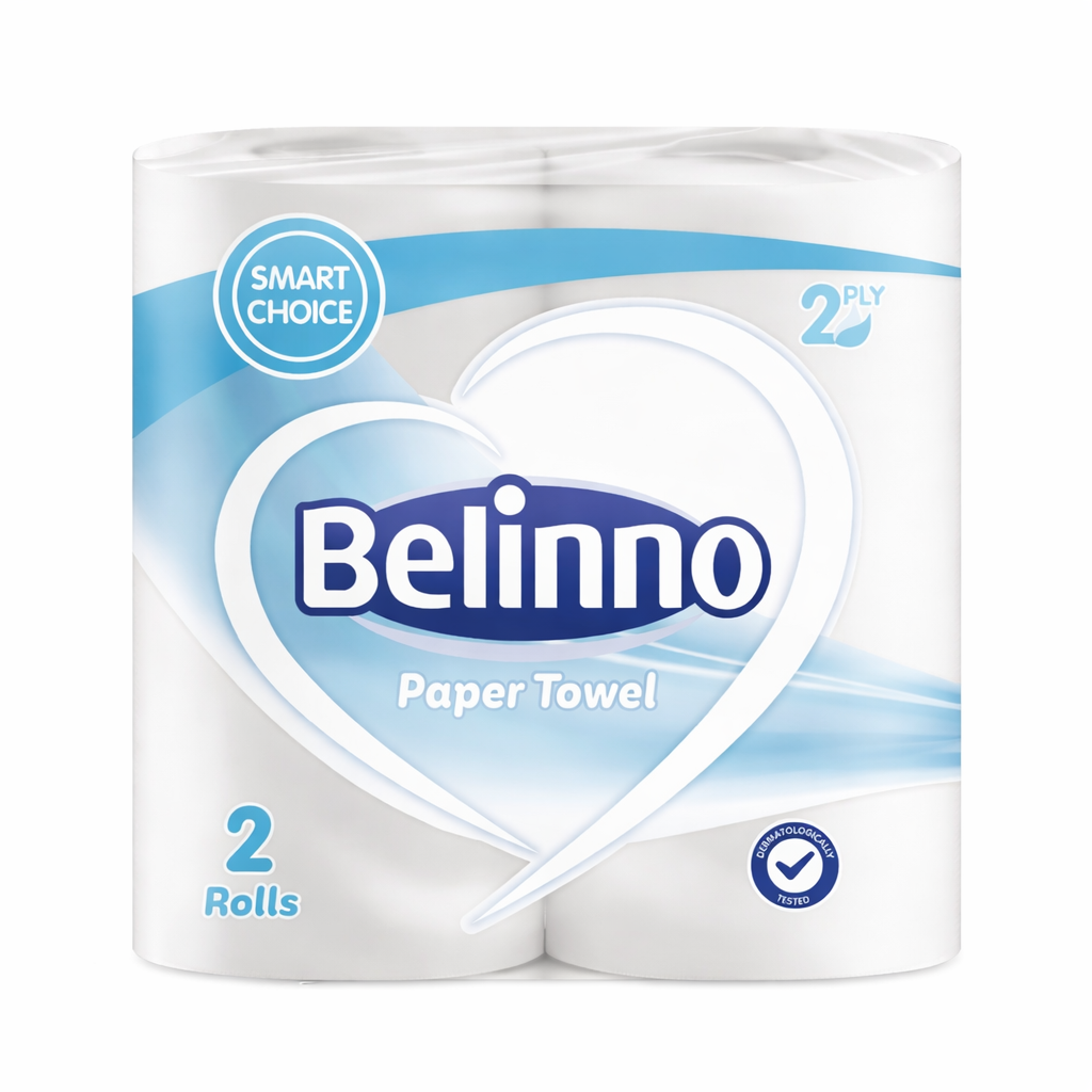 Паперові рушники Belinno Classic двошарові 2 шт. (32526697)
