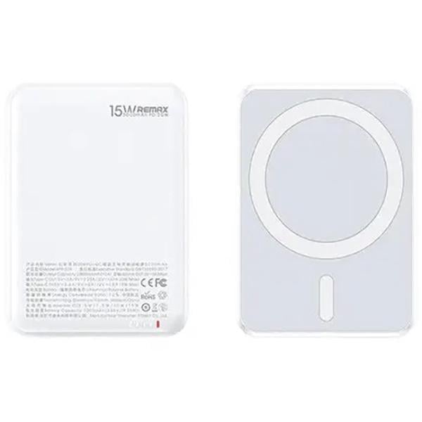Повербанк Remax RPP-65 Magsafe с магнитной зарядкой 15W 10000 мАч Белый Повербанк Remax RPP-65 Magsafe с магнитной зарядкой 15W 10000 мАч Белый