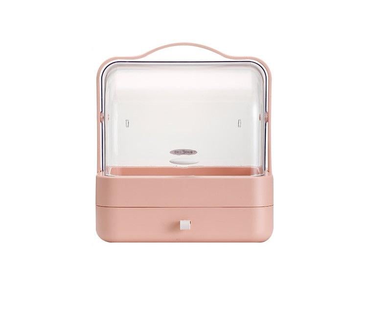 Органайзер для косметики на 2 секции Розовый (472961-Prob)