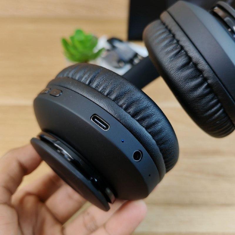 Наушники беспроводные Hoco с микрофоном Синий (W45) - фото 2