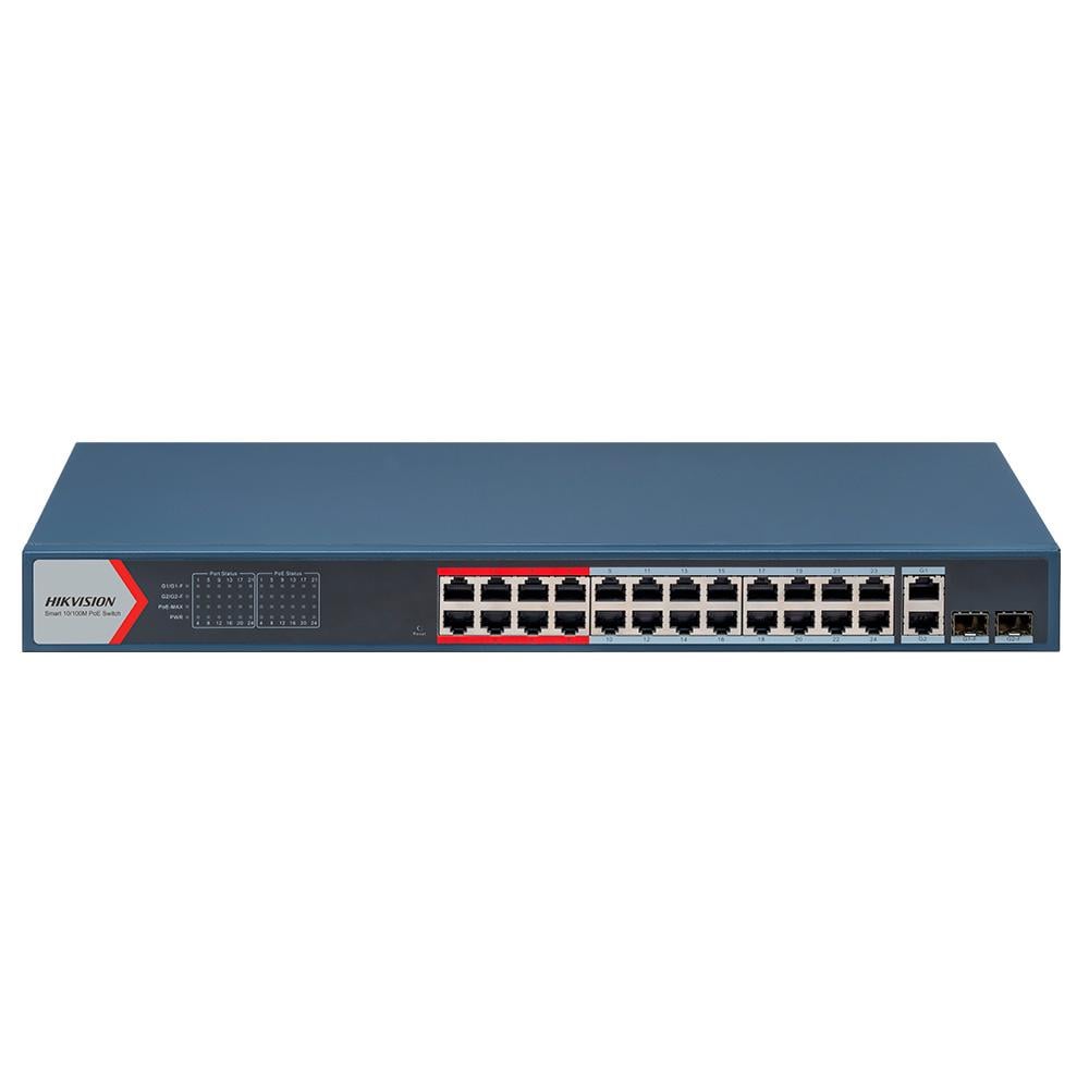 Коммутатор Hikvision PoE DS-3E1326P-EI