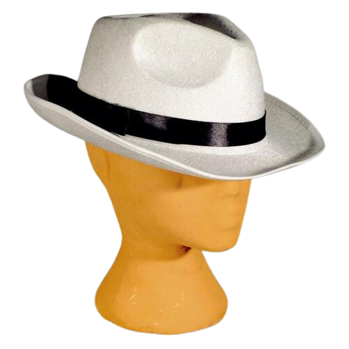 Капелюх гангстерський Seta Decor (10-304WT-BLK)