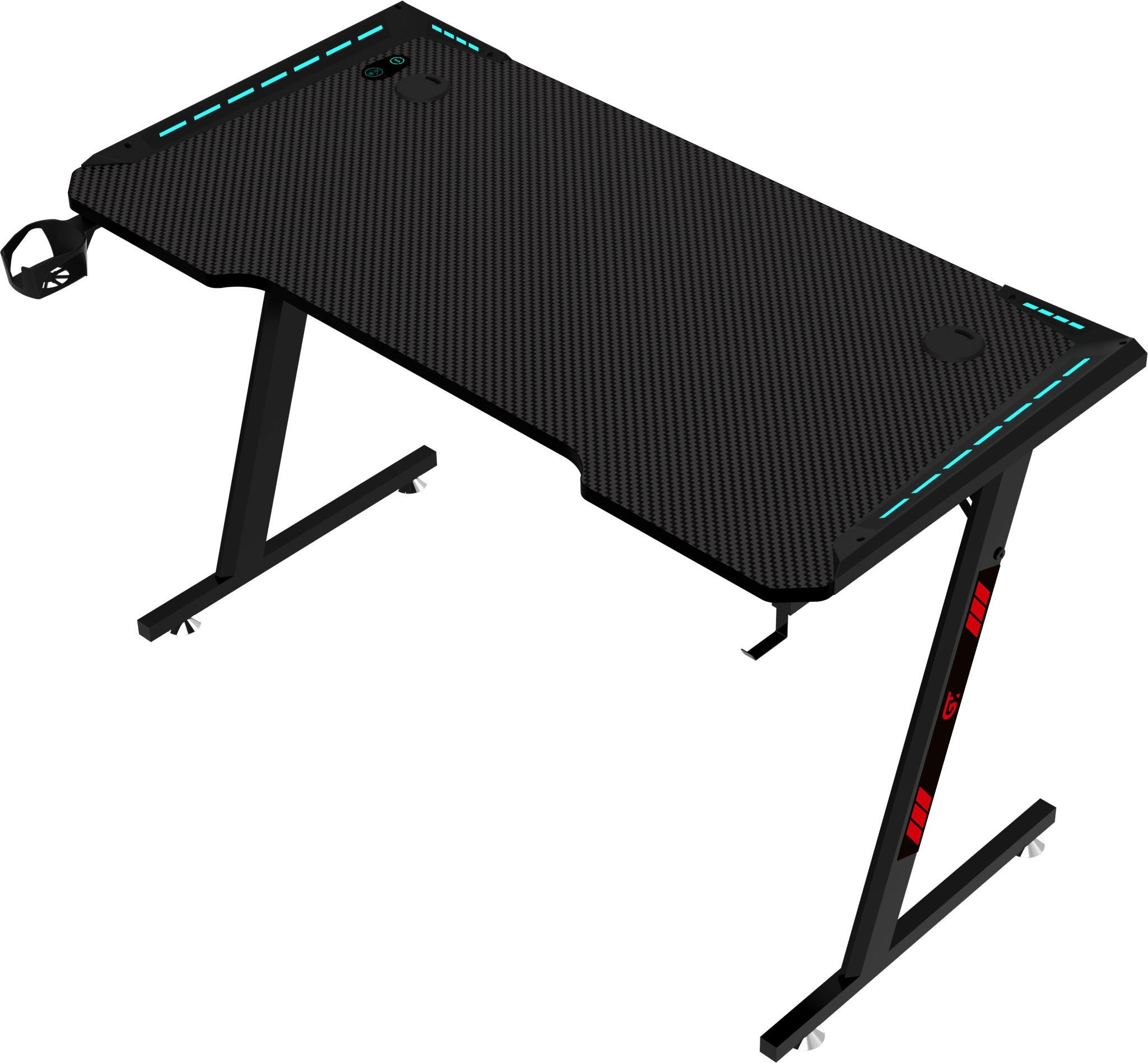 Компьютерный стол GT Racer T-1242 120x60x73 см Black (1610) - фото 5