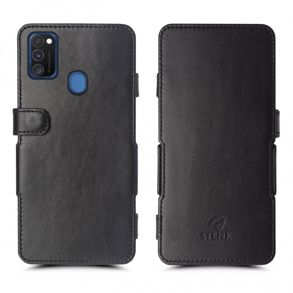 Чехол книжка Stenk Prime для Samsung Galaxy M30s Черный (64623)