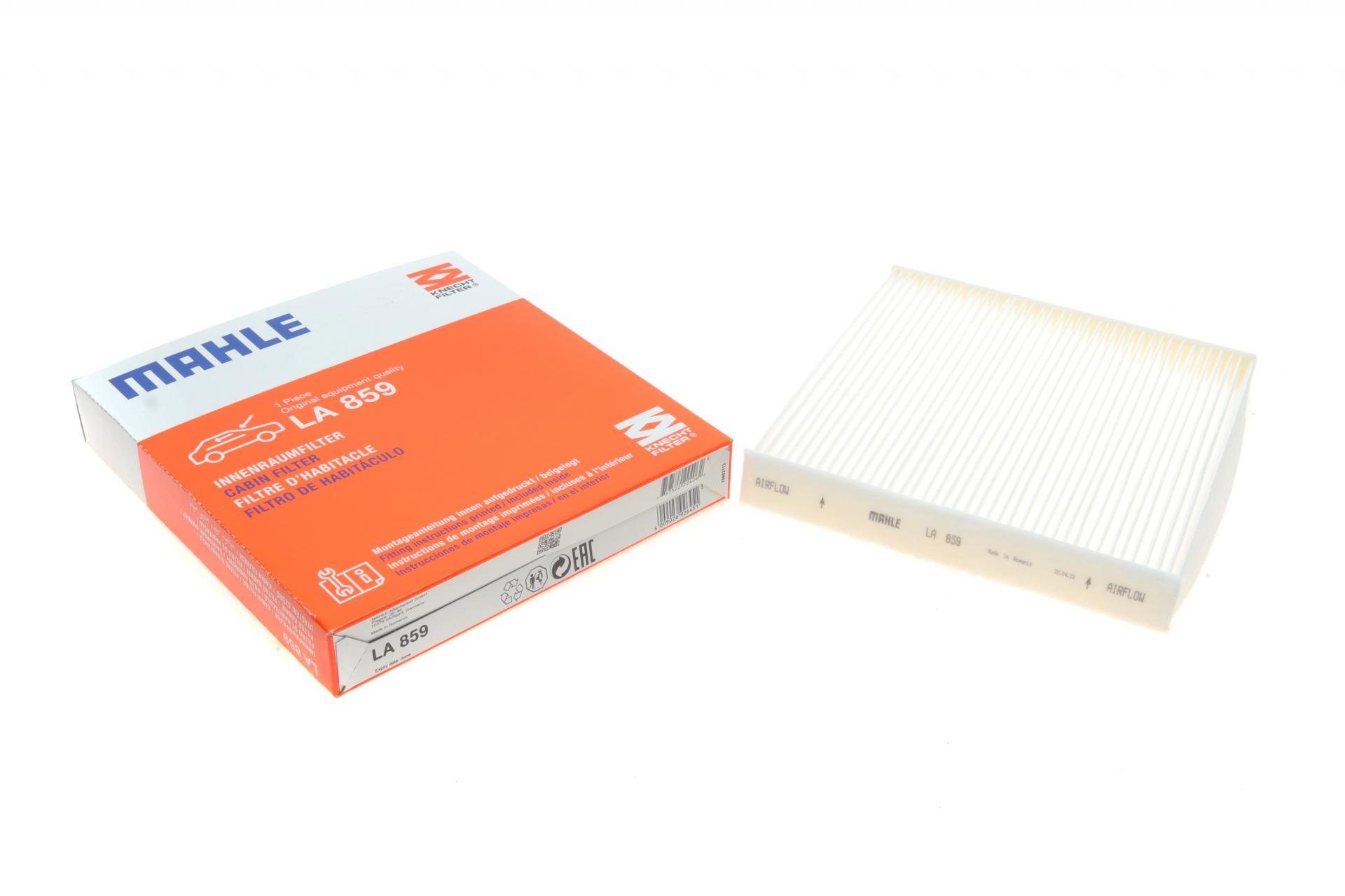 Фільтр салону KNECHT для Ford Transit V347 06- (LA 859)