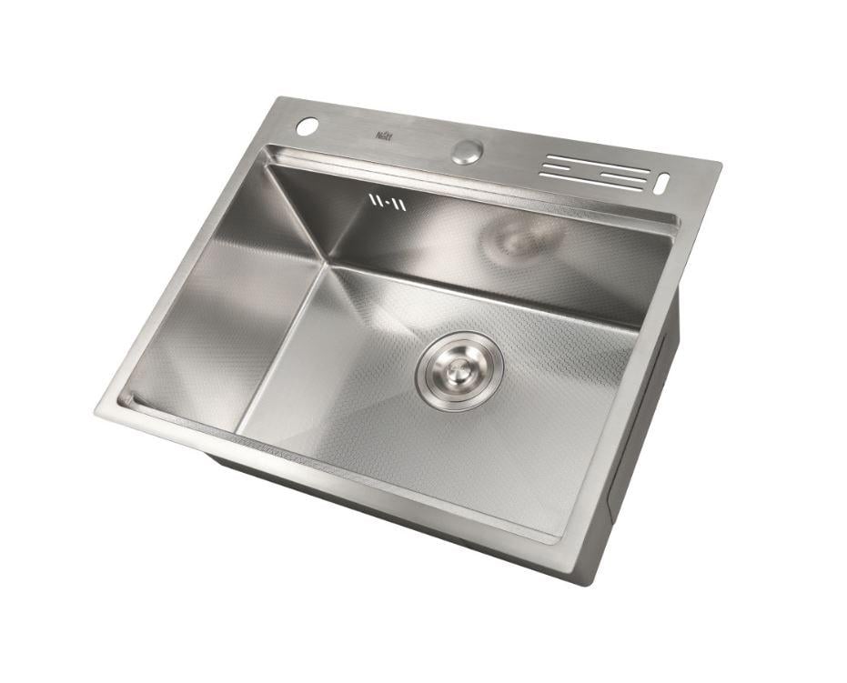 Кухонная мойка под столешницу с покрытием HoneyComb Nett NSS-5747 (30358018)