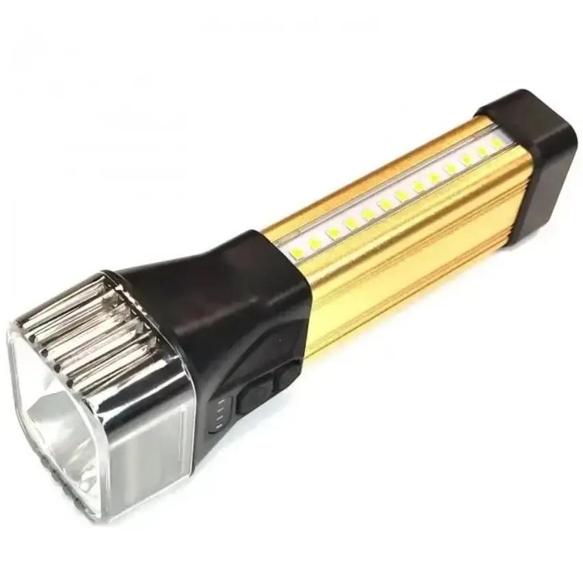 Ліхтар акумуляторний BL-888 CB 8411 Gold (019787)