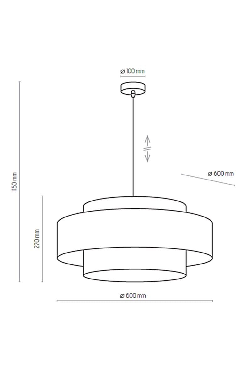 Люстра TK Lighting 4376 Calisto - фото 2