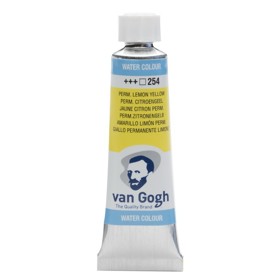 Краска акварельная Rosa Van Gogh 10 мл 3 шт. 254 Пермь. лимонный светлый (8712079417611 20012541)