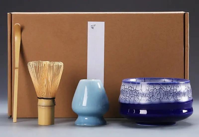 Набор посуды для приготовления матча 785 Синий Набор посуды для приготовления матча 785 Синий