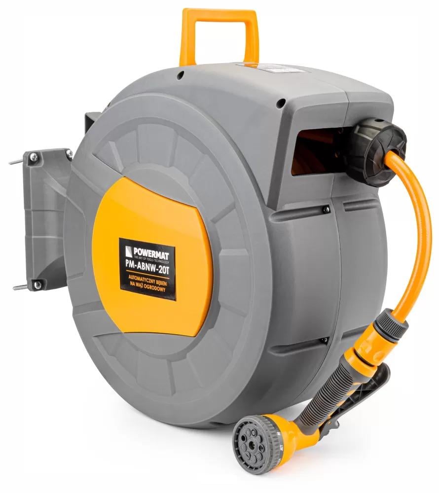 Катушка автоматическая Powermat PM-ABNW-20M для садового шланга 1/2" 20 м (PMT_PM1125)
