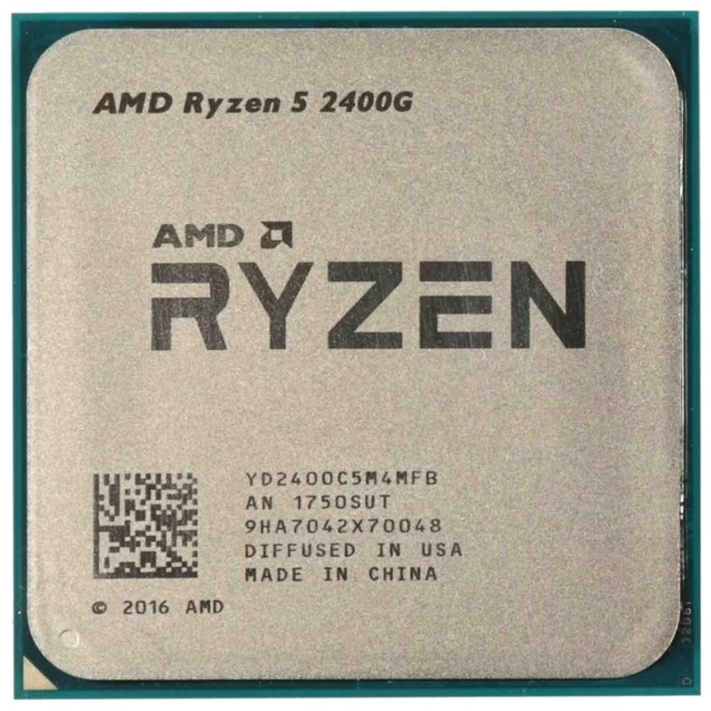 Процесор AMD Ryzen 5 2400G Tray s-AM4 (YD2400C5M4MFB) (43f9c10e)