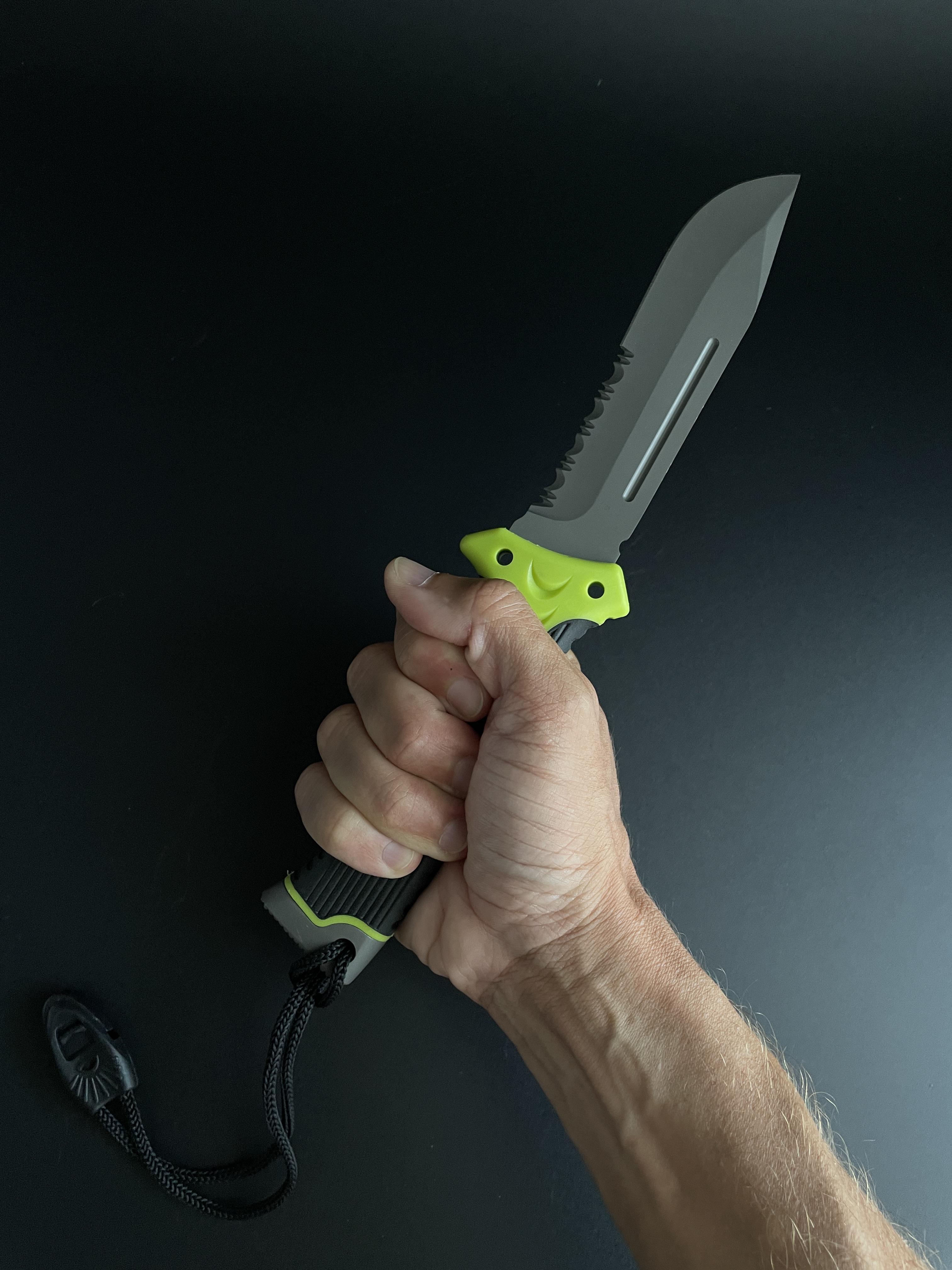 Туристический нож для выживания 2-1253 нержавеющая сталь (KN1060) - фото 5