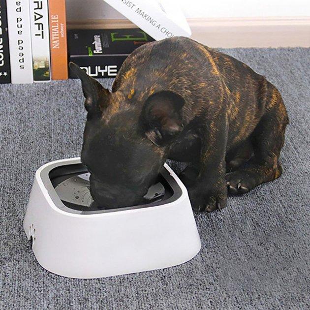 Поїлка непроливайка для собак та кішок Magic Bowl з плаваючим диском 1,5 л Білий (573U) - фото 7 Поїлка непроливайка для собак та кішок Magic Bowl з плаваючим диском 1,5 л Білий (573U) - фото 7