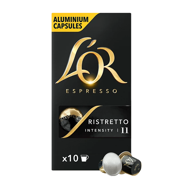 Капсулы Nespresso L'OR Ristretto алюминий 10 шт. (3025218331)