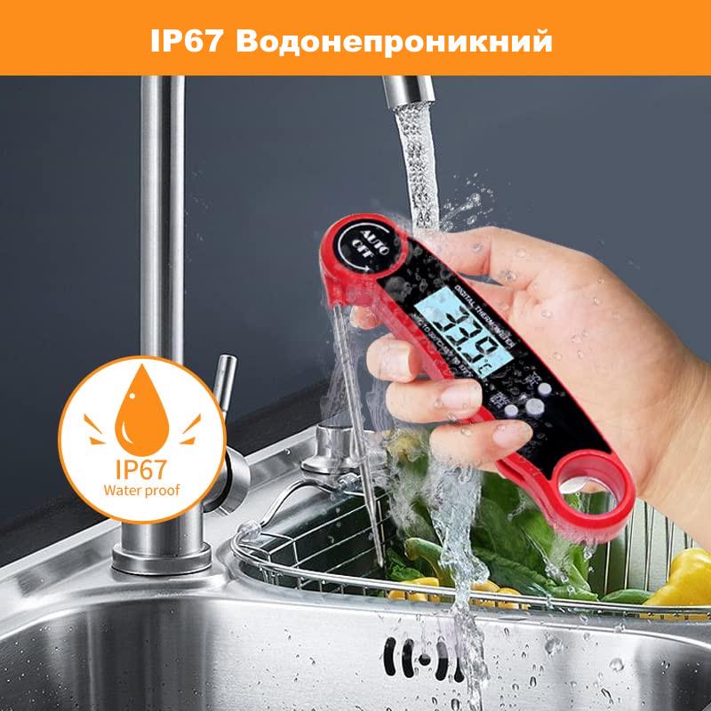 Термометр кухонный цифровой BESTCRAFT для приготовления пищи. - фото 4