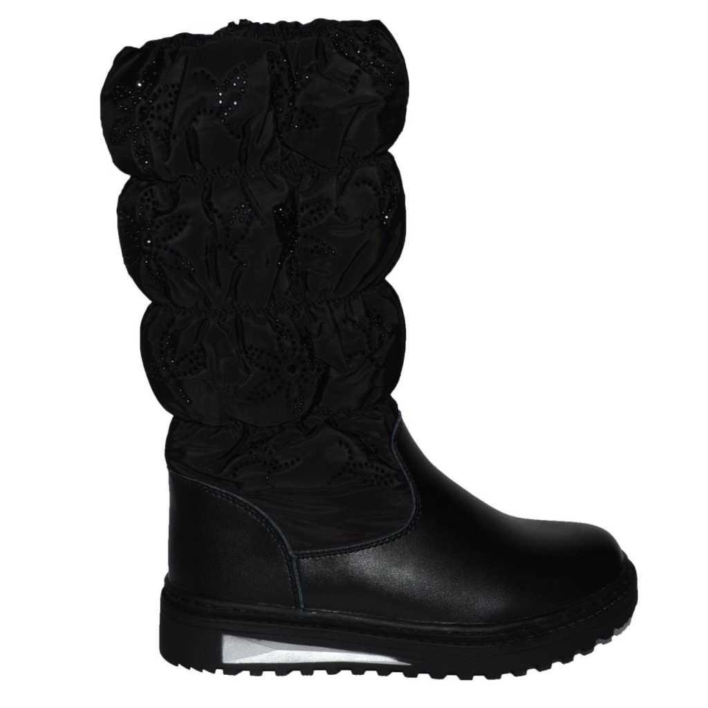 Сапоги зимние С-Т37-10-В р. 35 22,2 см Black (102-3710-01) Сапоги зимние С-Т37-10-В р. 35 22,2 см Black (102-3710-01)