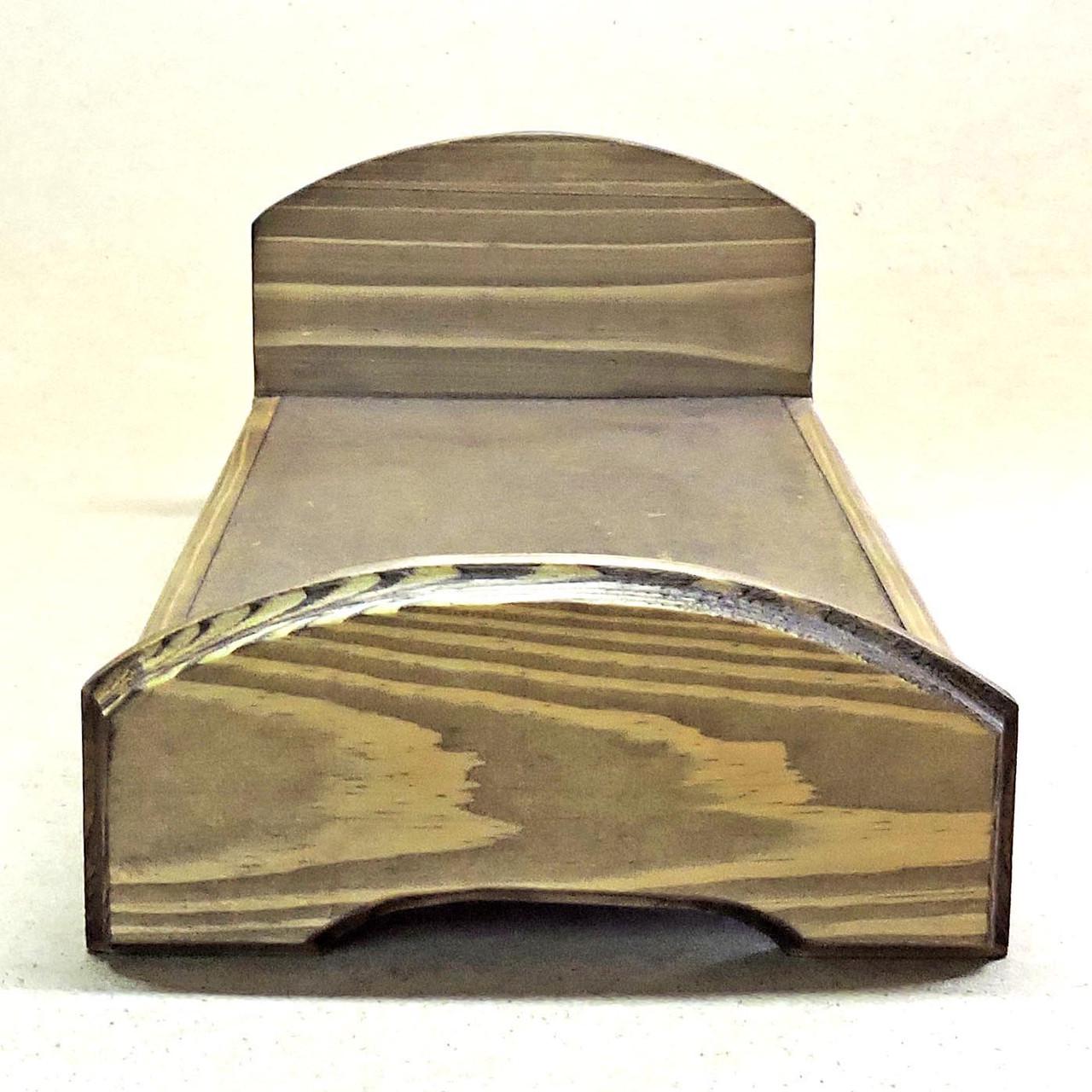 Кровать для кукол из дерева Аврора Капучино (КРТ-000603) - фото 2 Кровать для кукол из дерева Аврора Капучино (КРТ-000603) - фото 2