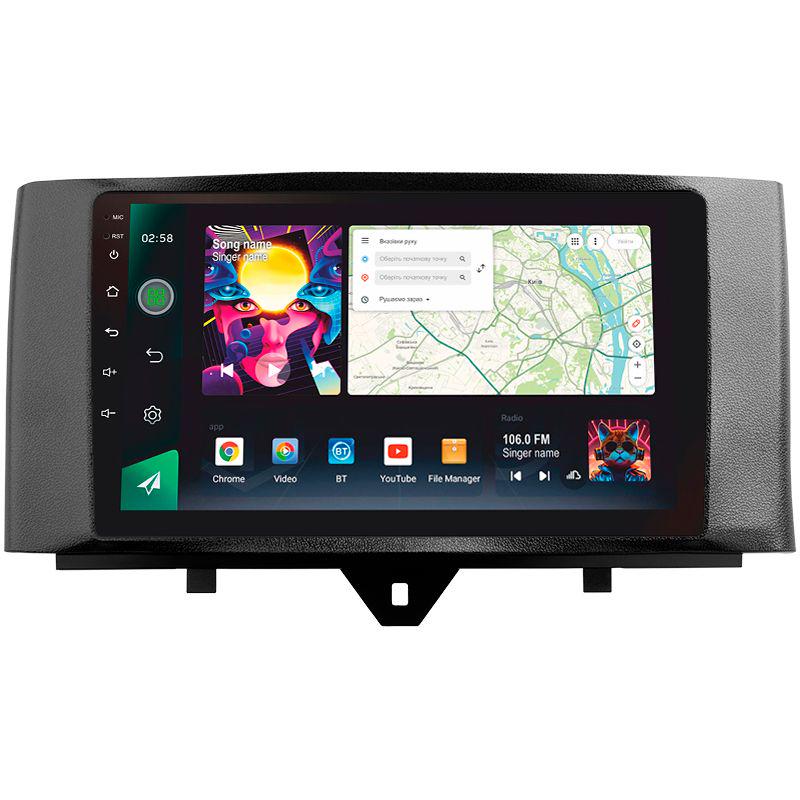 Магнітола штатна Sigma Pro 9464 4/64 GB для Mercedes Benz Smart Fortwo 2 2010-2015 р. 9" (AR-78770)