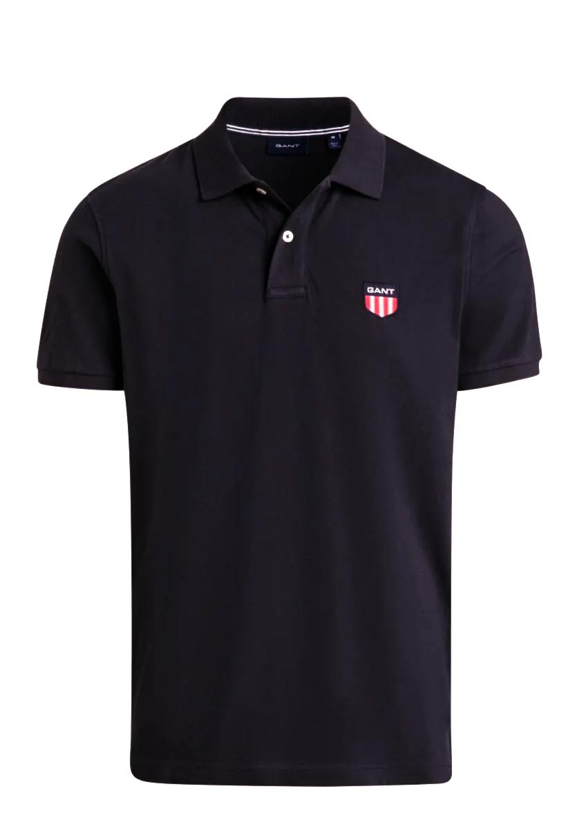 Поло чоловіче Gant Shield Pique Sleeve Polo GT-9768BL M