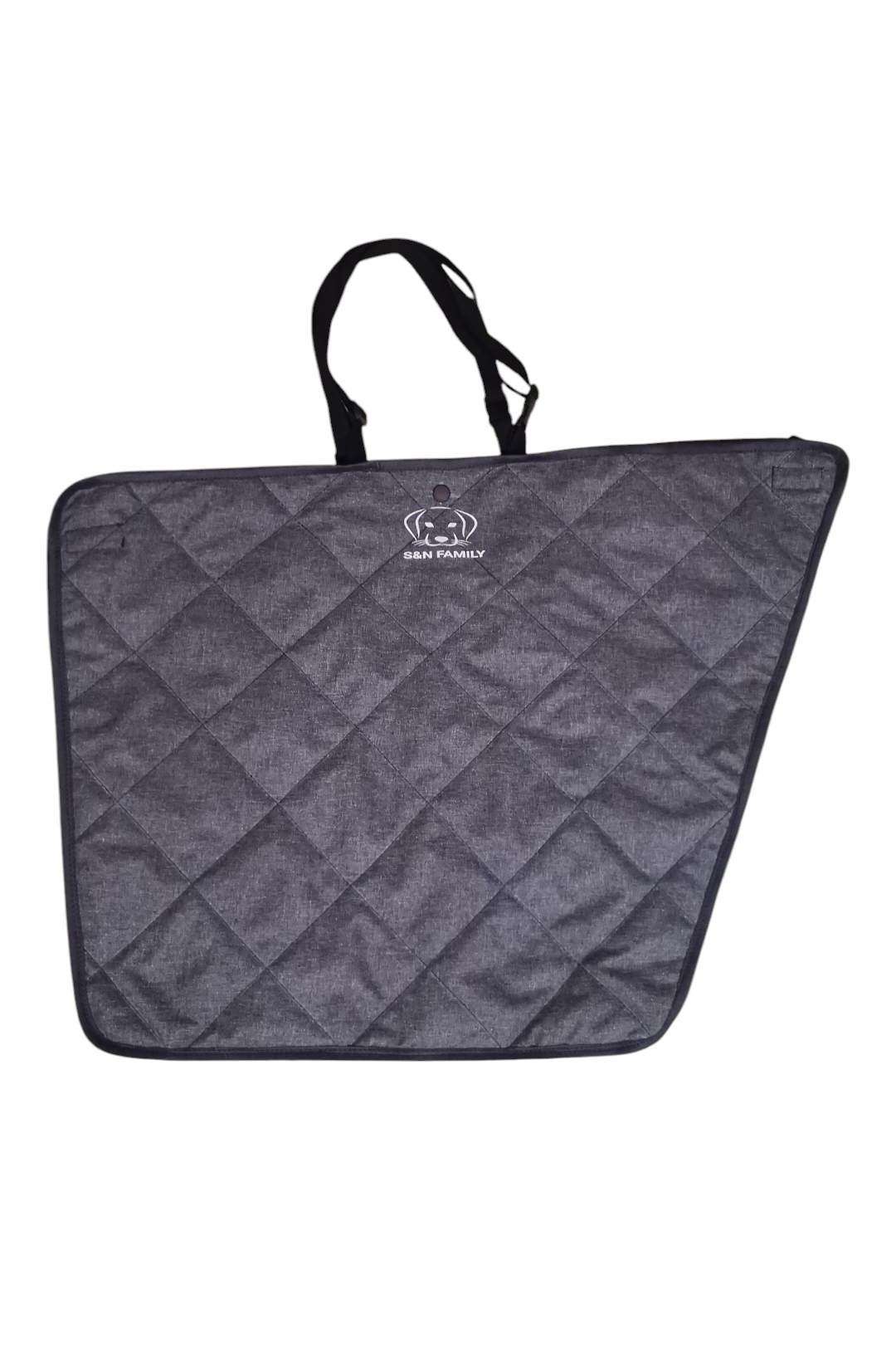 Автогамак трансформер в авто S&N FAMILY для перевозки собак 155х135 см Черный - фото 6