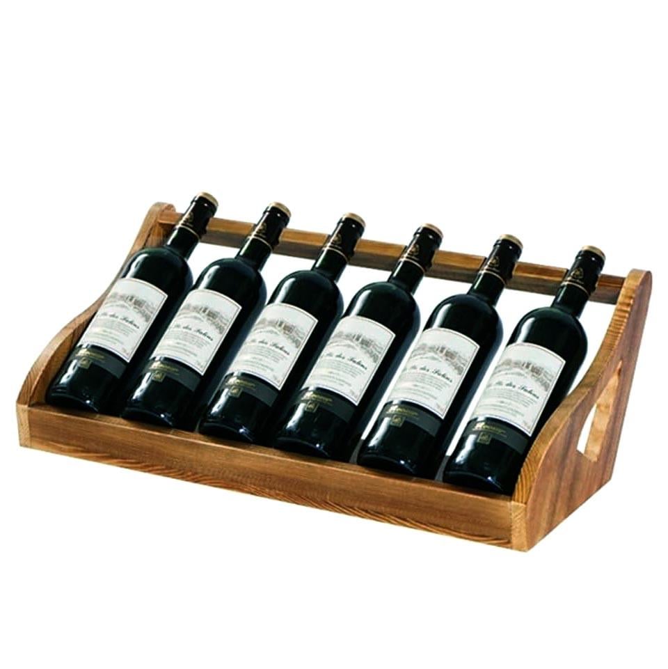 Полка для вина настольная Мелтер 6 Трюфель (Впс-611028)