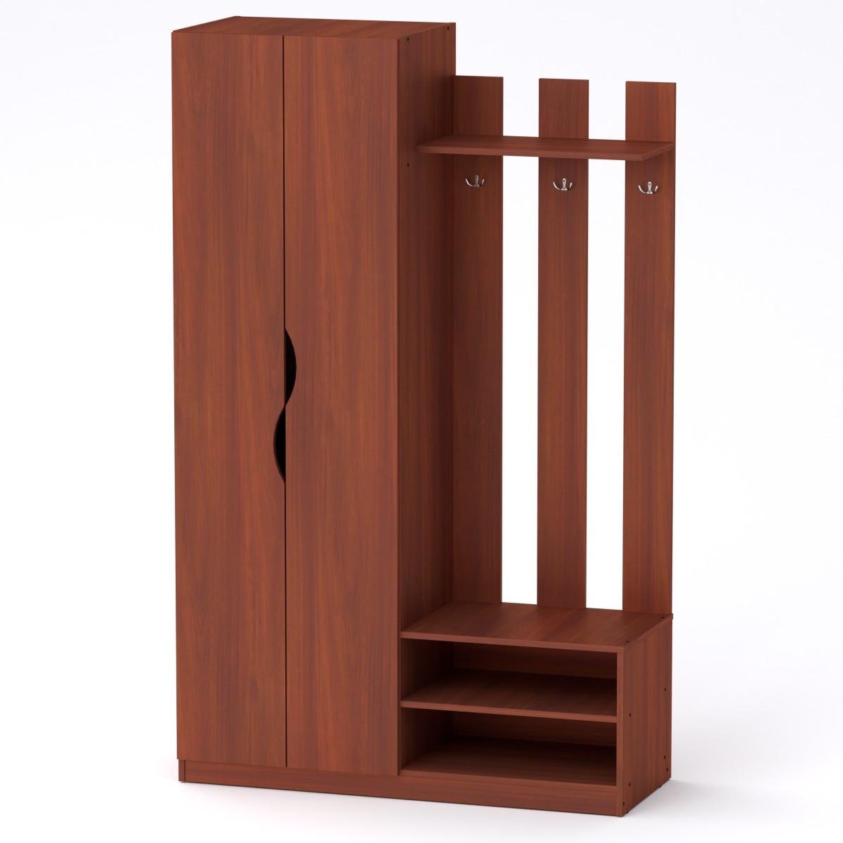 Передпокій Компаніт Nina 1202х464х1950 мм Яблуня (28410824) - фото 1 Передпокій Компаніт Nina 1202х464х1950 мм Яблуня (28410824) - фото 1