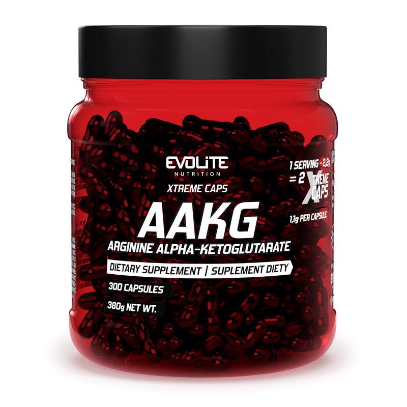 Аргінін Evolite Nutrition AAKG Extreme 300 капс. (22201-01)