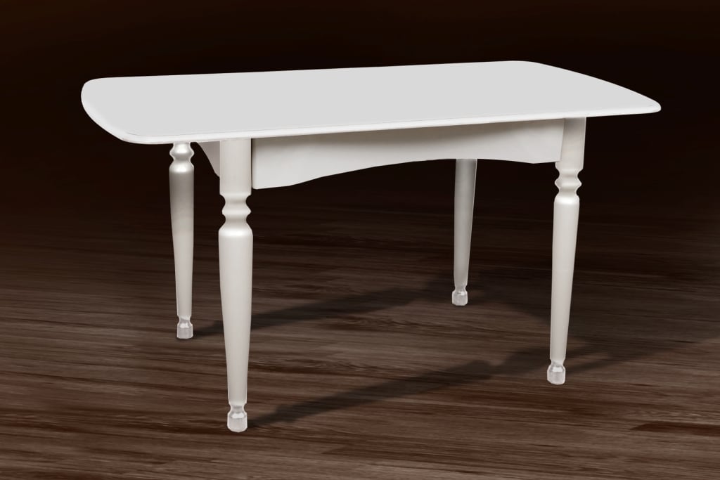 Стол обеденный прямоугольный Мікс Меблі Поло 108x73 см Белый Стол обеденный прямоугольный Мікс Меблі Поло 108x73 см Белый