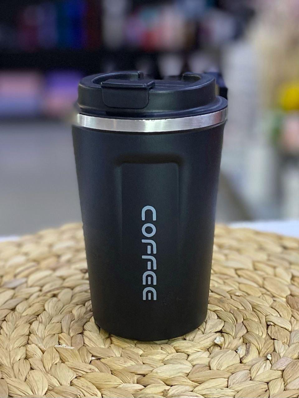 Термос Coffee 380 мл Черный (63764880)