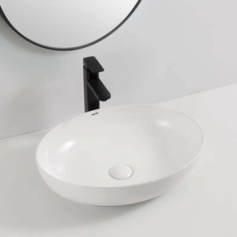 Умивальник накладний MIXXUS Premium 515х400х130 мм Білий (MP6551) - фото 2 Умивальник накладний MIXXUS Premium 515х400х130 мм Білий (MP6551) - фото 2