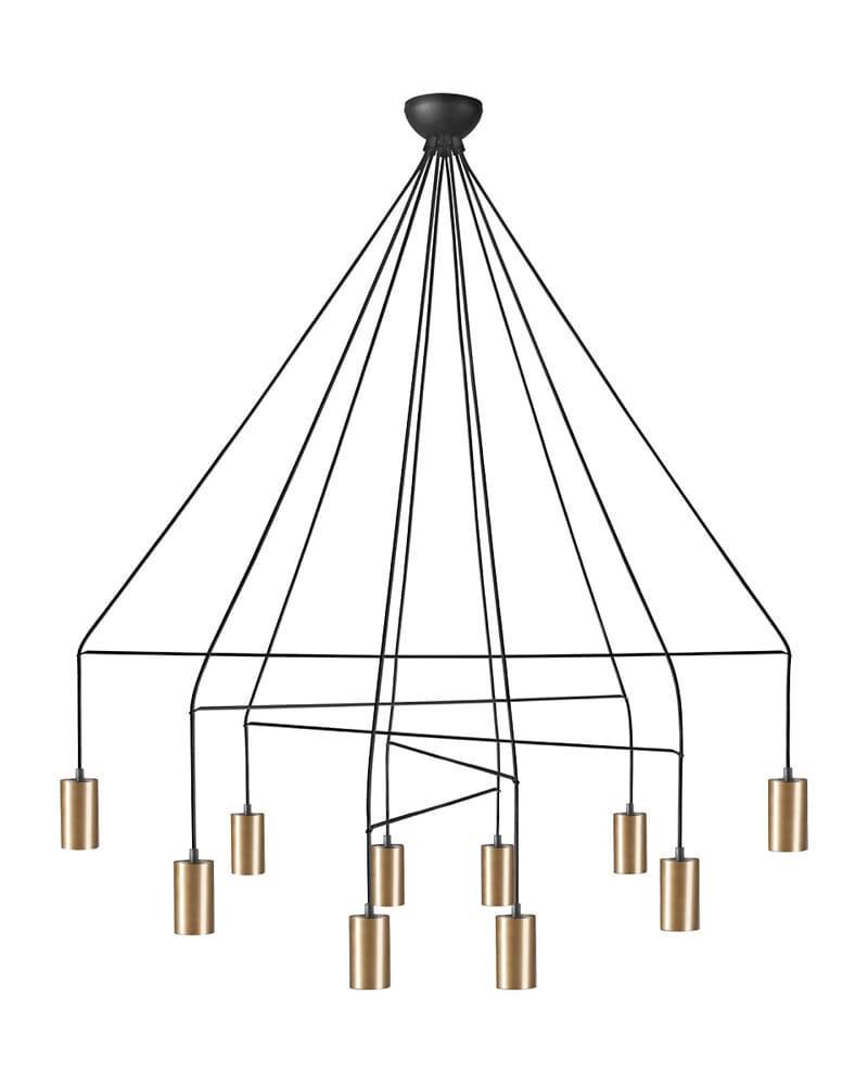 Люстра Nowodvorski Imbria Solid Brass X (7954) Люстра Nowodvorski Imbria Solid Brass X (7954)