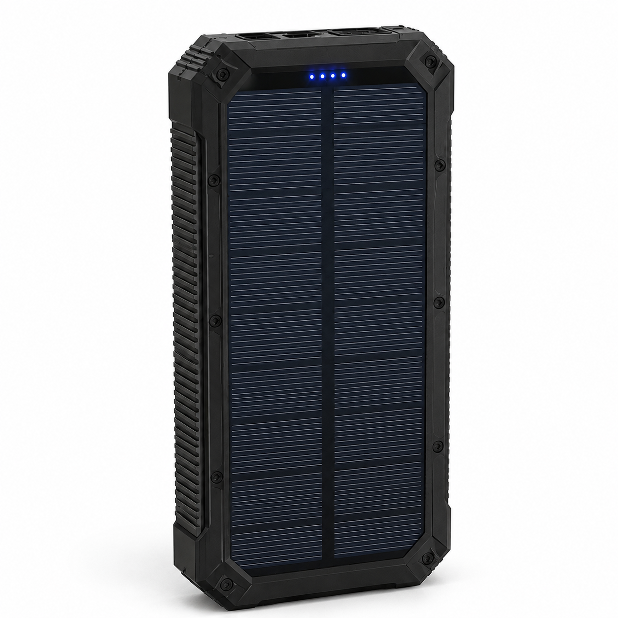Повербанк солнечный KL-110 50000 mAh для телефона и туризма с солнечной панелью/2 USB/Micro-USB/LED-фонарем (AsKL110)
