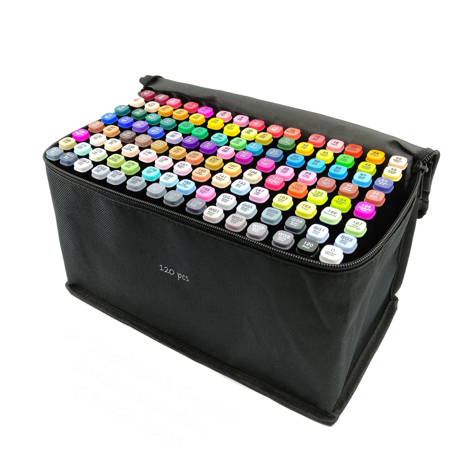 Набор маркеров двусторонних 120 шт. (423)