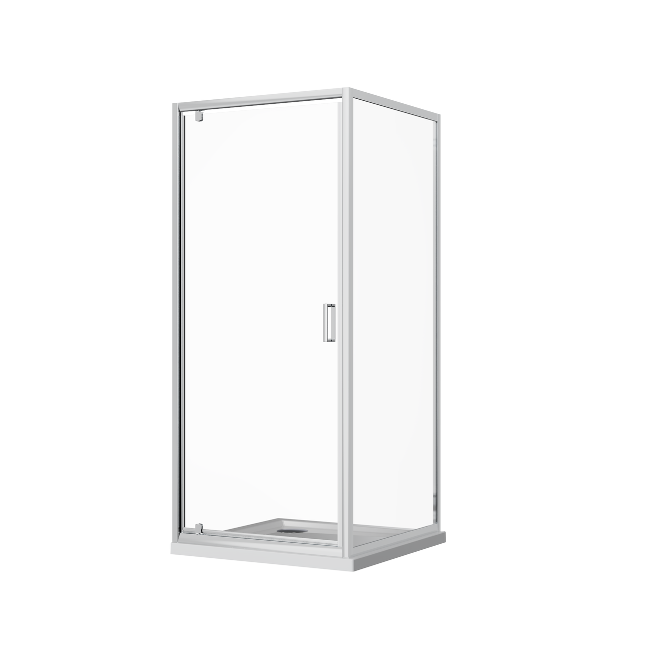Душевая кабина стеклянная AVKO Glass RDJ06 90x90x190 см Chrome (2371516753)