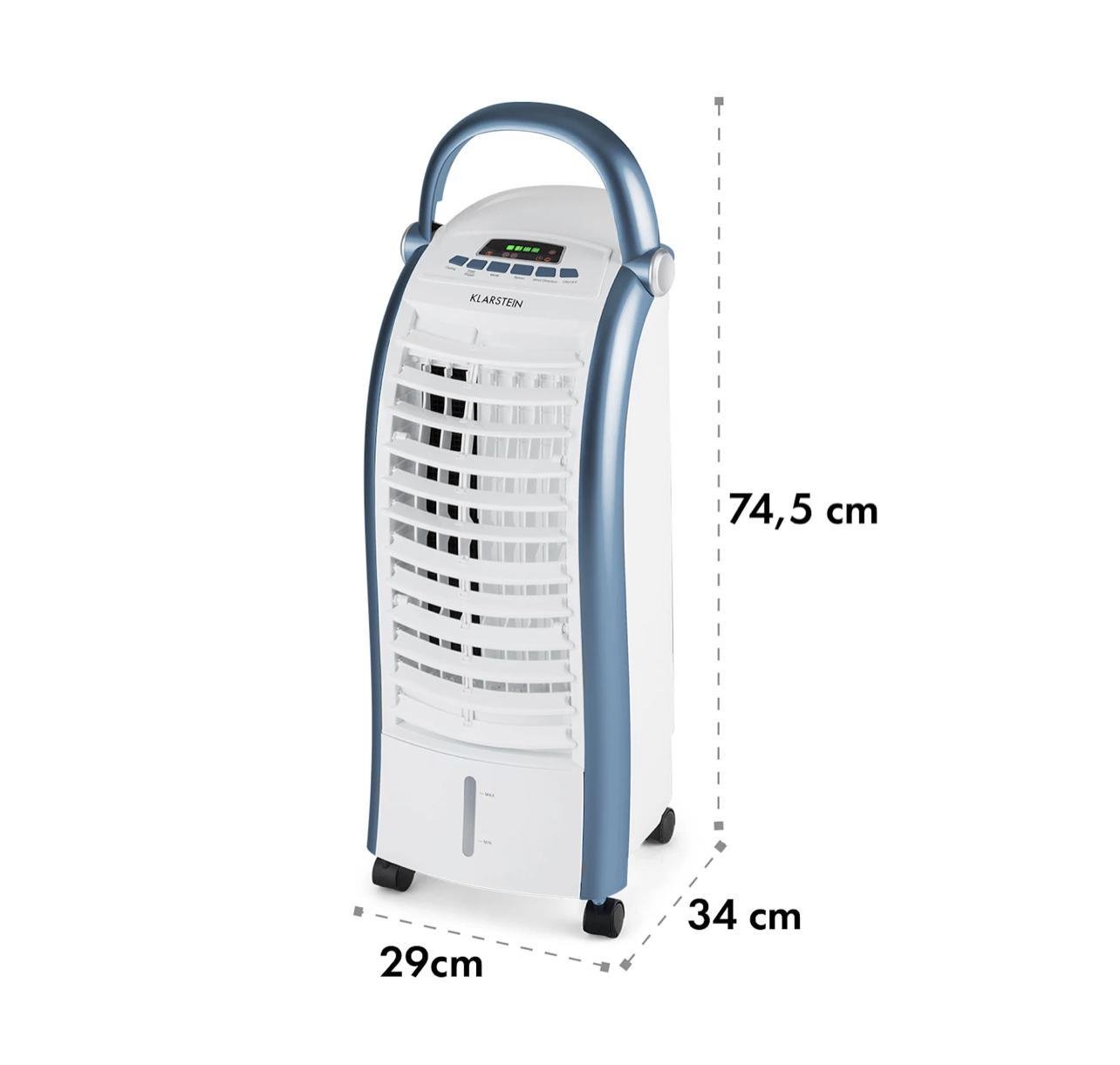 Вентилятор-охладитель KLARSTEIN Maxfresh 4в1 с таймером 55 Вт (10036141) - фото 7