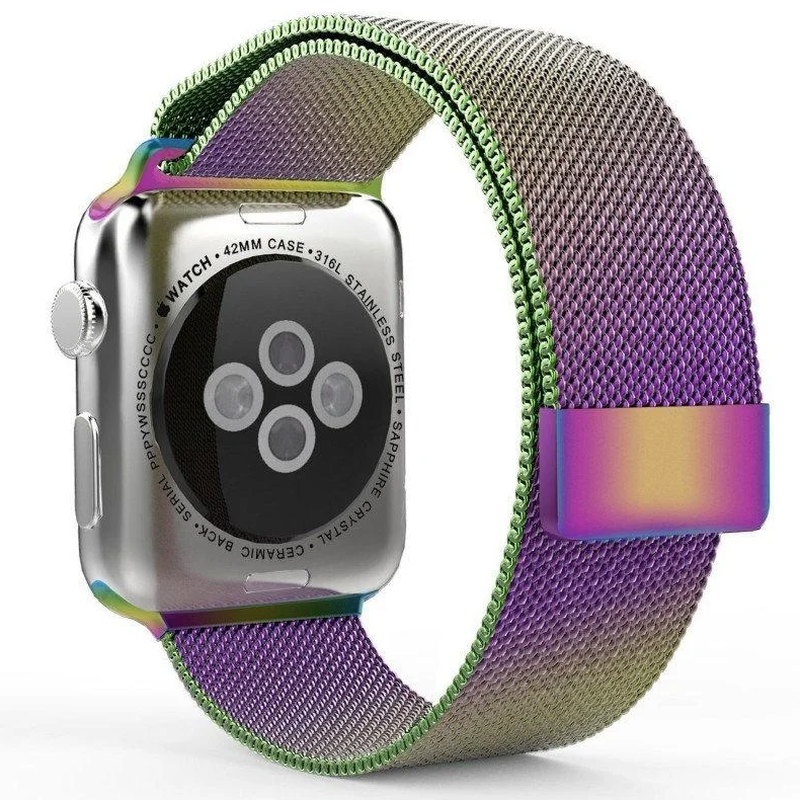 Ремешок Миланская петля для Apple Watch металлический 42-44/45 мм Colorful (11156)