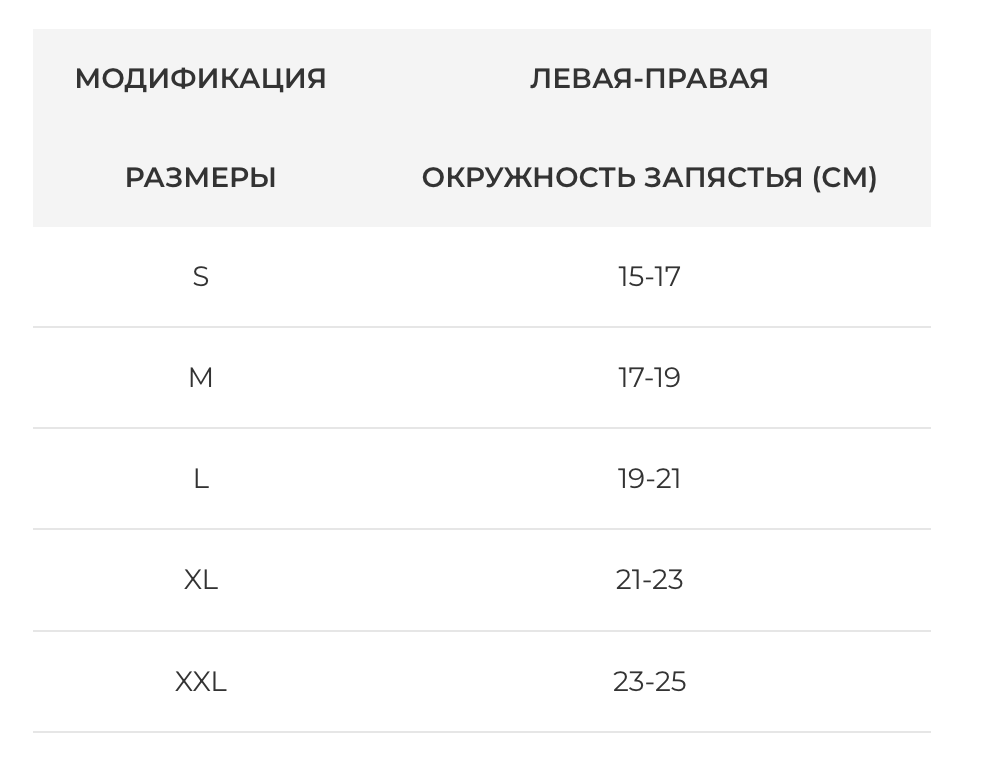 Бандаж на зап'ястя неопреновий Orthopoint REF-601 з металевою пластиною на ліву руку XL - фото 2