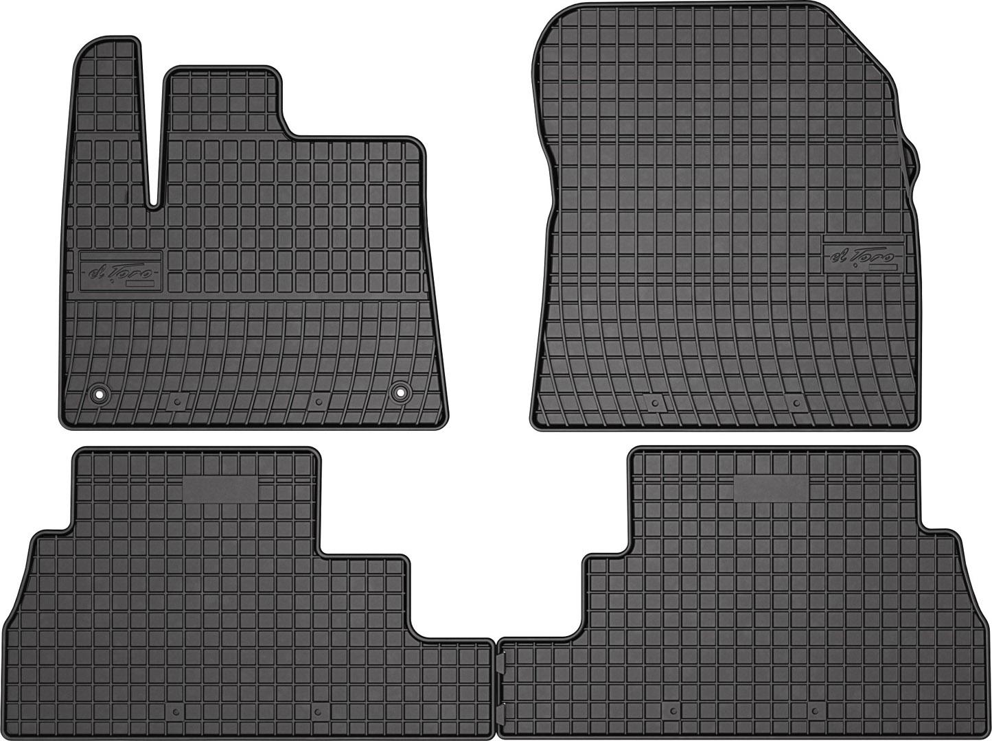 Коврики Frogum для Citroen Berlingo mk3 2018+ в салон резиновые (402225)