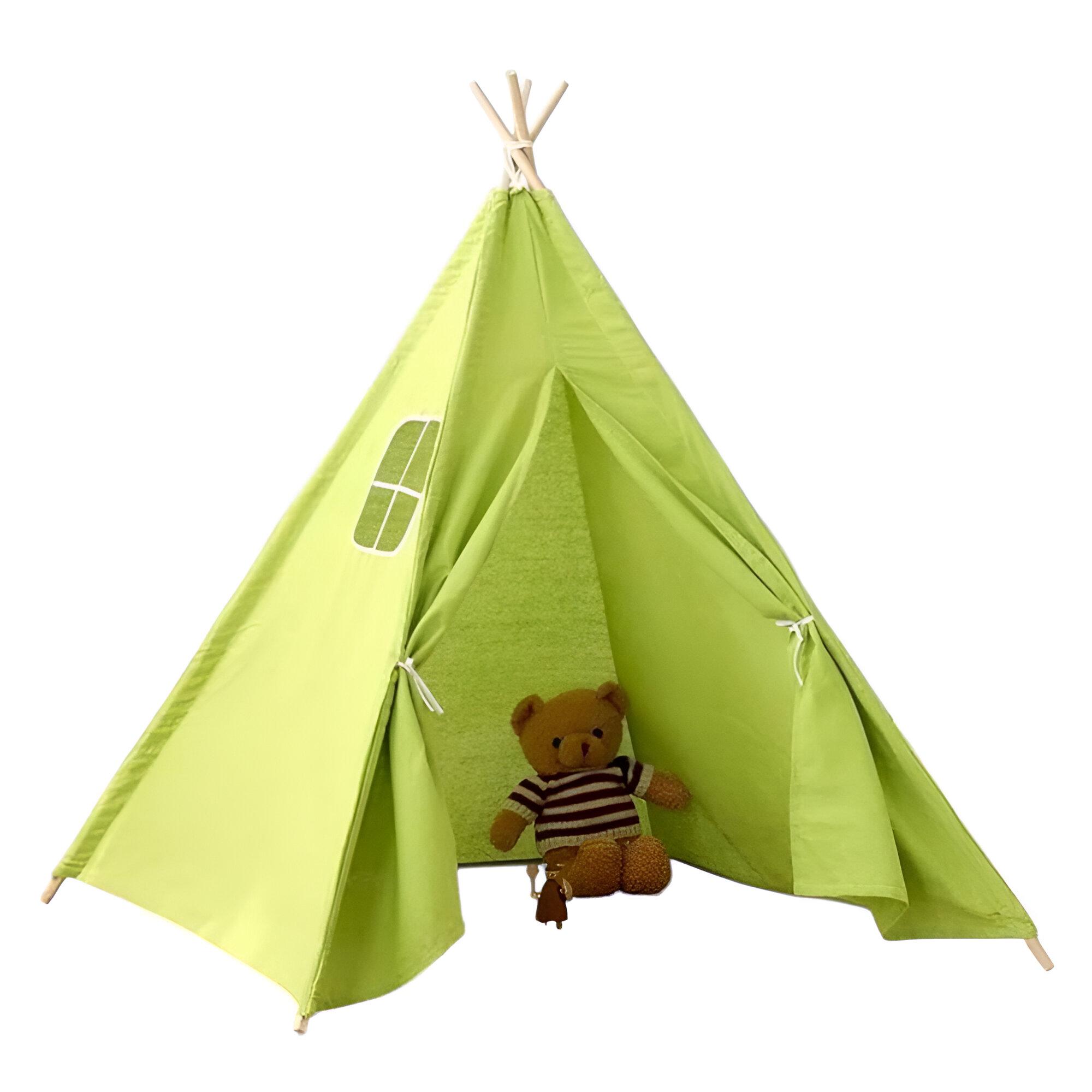 Детский шатер-вигвам K 2106 115 см Салатовый - фото 2 Детский шатер-вигвам K 2106 115 см Салатовый - фото 2