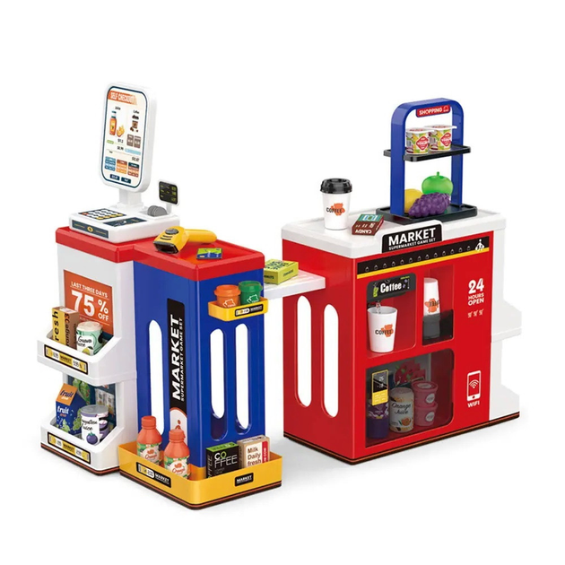 Ігровий набір Супермаркет 668-147 8 світло/звук (166553)