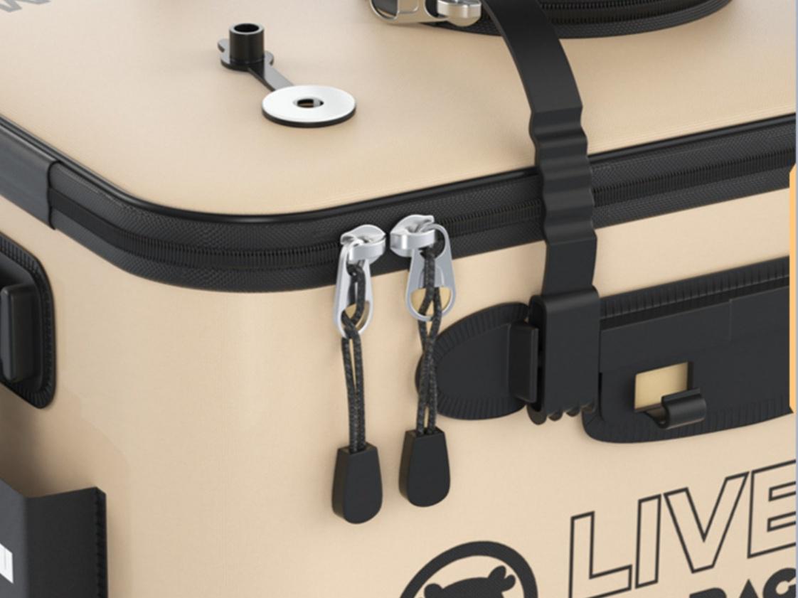 Сумка для рыбалки 20 л 39х24х22 см Бежевый - фото 2